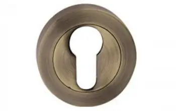 Rozetë cilindri Metal Bud Lower Round, rrethore, patina