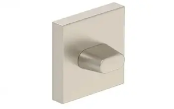 Rozetë katrore dere WC MetalBud, aliazh zinku alumini, nickel satin