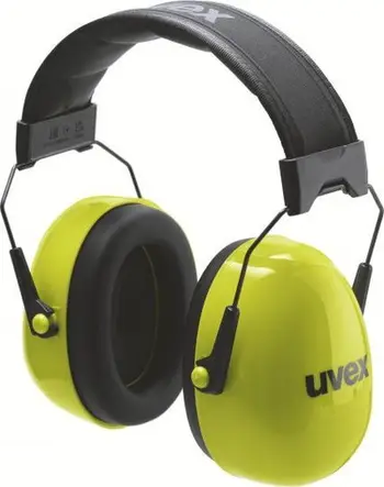 Tapa veshi Uvex K20 Hi Viz 2630021, shirit koke i palosshëm, 33 dB, ngjyrë e ndezur