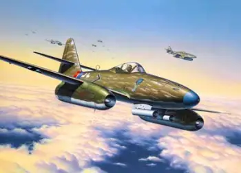 Model për ngjitje Revell - Messerschmitt Me-262A Schwalbe