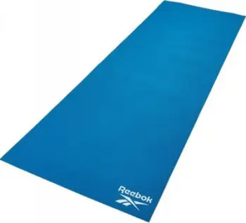 Tapet yoga Reebok, 4mm, antirrëshqitës, blu