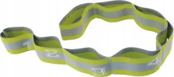 Rrip elastik Master Elastic Strap, 80 x 4 cm, për yoga dhe shtrirje, jeshil