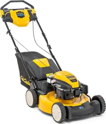 Kosë me benzinë Cub Cadet 53 cm, motor 159 cm³, shportë 70 L, e verdhë