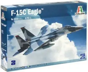 Model plastik avion Italeri F-15C Eagle I1415, për montim, me decals
