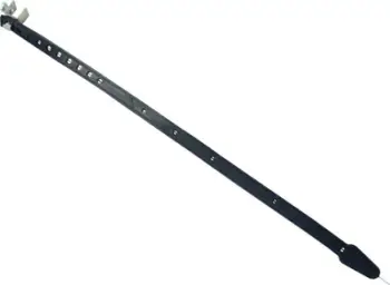 Rrip antistatik për veturë AMIO 04338, 46 cm, montim universal, i zi