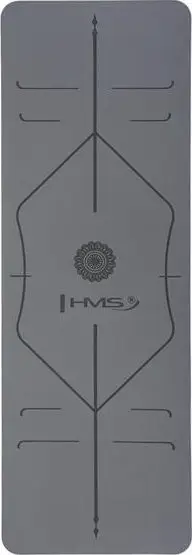 Tapet yoga HMS YM10, TPE, 183x61 cm, 0.5 cm, dyngjyrësh