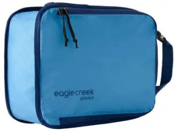 Çantë organizuese Eagle Creek Pack-It Isolate Compression Cube EC040404424, madhësia Small, kompresim, Blue Dawn