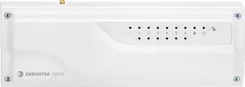 Modul kontrolli wireless Euroster C6RX, 6 zona, montim në shinë DIN, i bardhë