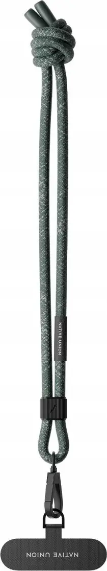 Rrip dore për telefon Native Union City Grip SLING WRI GRN RP2, poliester i ricikluar, i rregullueshëm, jeshil