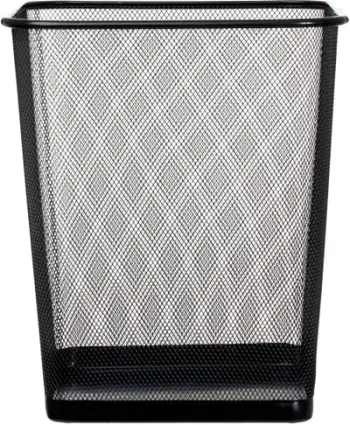 Koshi i mbeturinave Okko SQUARE MESH BIN 68405, metal, i zi