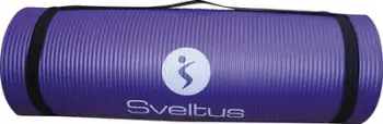 Tapet stërvitjeje Sveltus 180cm, me vrima varje, me dorezë mbajtëse, blu