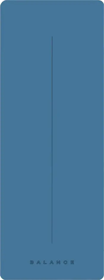 Tapet yoga Balance, antirrëshqitës, për palestër dhe shtëpi, blu e errët