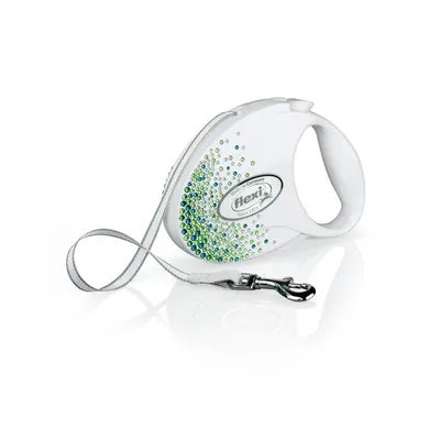 Rrip Flexi, për qen, 5m/25 kg, i bardhë - 1