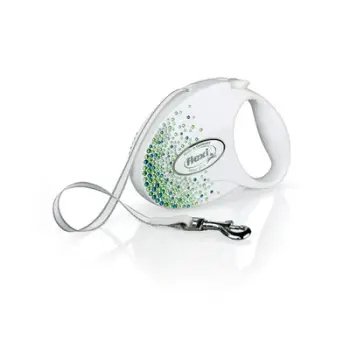 Rrip Flexi, për qen, 5m/25 kg, i bardhë