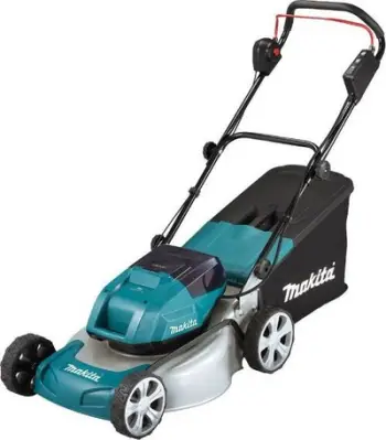 Kositëse bari me bateri Makita DLM460Z, e kaltër/e zezë