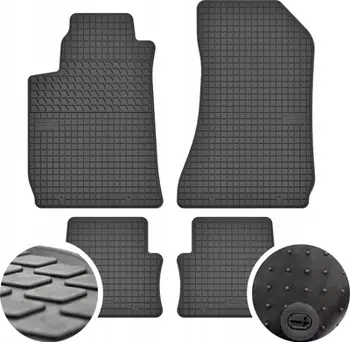 Tapeta gome për Alfa Romeo 159, set 4 copë, 2004-2011, të zeza