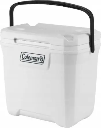 Frigorifer turistik Coleman 28QT Marine Cooler, 26L, mban akull 3 ditë, i bardhë