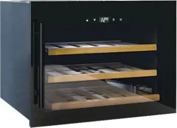 Frigorifer verërash Berg BRGSW18, 75L, 18 shishe, i zi
