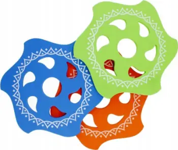 Frisbi shkumë Mega Creative 532372, 26cm, për fëmijë, shumëngjyrësh