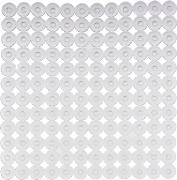 Tapit banje Berilo, antirrëshqitës, 54 x 54 cm, transparent