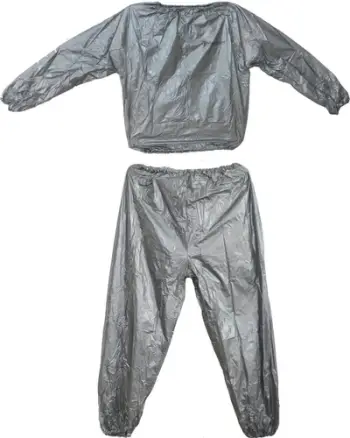 Kostum sauna MASTER Overall Exercise Suit, madhësia L, argjendtë