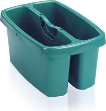 Kovë pastrimi Leifheit Combi Box, me dy ndarje, plastike, gri