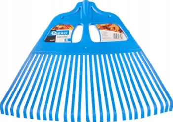 Fshesë gjethe Geko, 59 cm, 27 dhëmbë, blu