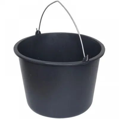 Kovë ndërtimi Dedra, 12L, e zezë - 1