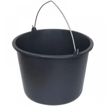 Kovë ndërtimi Dedra, 20 l, e zezë
