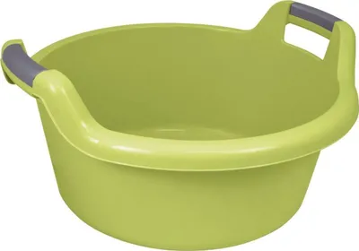 Tas plastik Curver Round Bowl With Handles, 27L, jeshil - 1