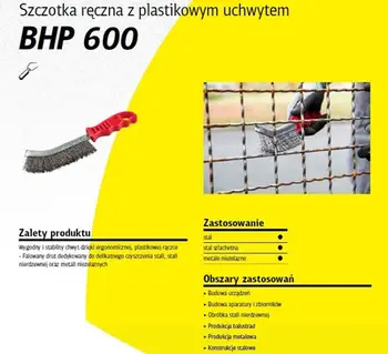 Fshesë dore KLINGSPOR BHP 600 Special, çelik 0.3mm, 140x25x265mm, 1 copë