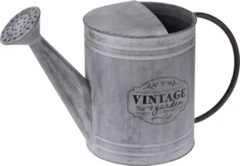 Kovë dekorative për ujitje, zink, 1L, gri
