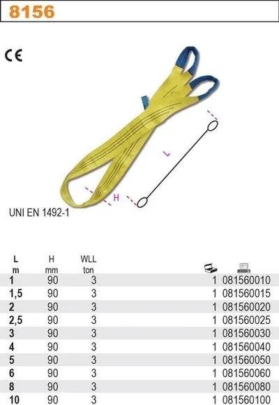 Rrip ngritës Beta Tools Robur 8156/1M, 1m, 3000kg, jeshil - 2