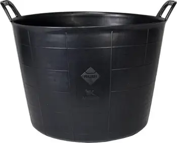 Kovë fleksibile Rubi Black Plastic Tub No.3 Flextub, 20L, plastike, e zezë