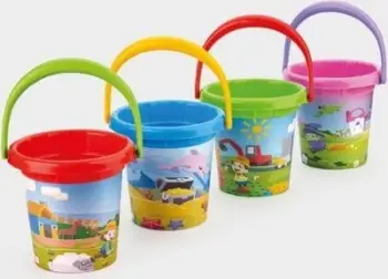 Kovë lodër Inex Marioinex Bucket, 21 x 18 x 21 cm, shumëngjyrëshe