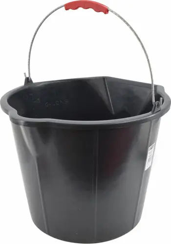 Kovë ndërtimi Strong, 15L, gryka për derdhje, dorezë metalike