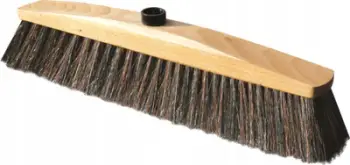 Fshesë dyshemeje Yor 000340, fije natyrale, 40 cm, kafe