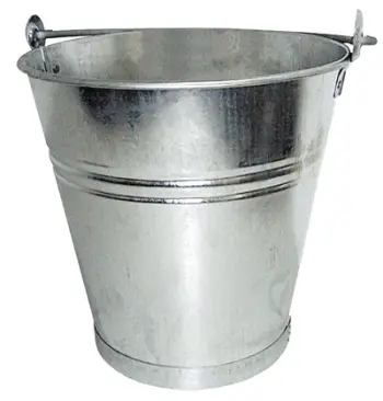 Kovë ndërtimi Profix 43214, metal e galvanizuar, 14L, metalike