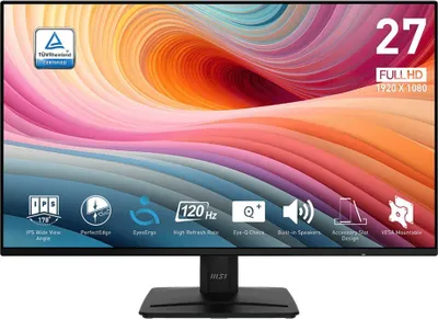Monitor MSI Pro MP271 E2, 27", Full HD, i zi - 1