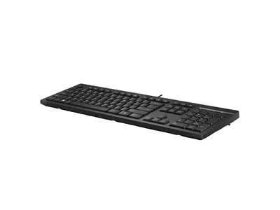 Tastierë HP 125, madhësi e plotë, layout US, e zezë - 1