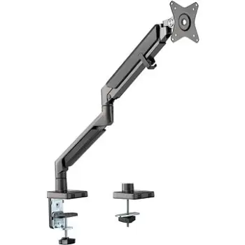 Krah monitori AlzaErgo Arm S100B Premium, 17-32", mekanizëm me gaz, i zi