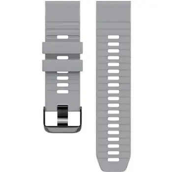Rrip ore Eternico Essential Universal QuickFit, 22mm, silikon, gri çelik
