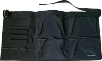 Rrip për furça grimi Clarins Makeup Brush Belt, shumë xhepa, i zi