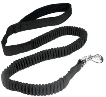 Rrip për qen PET Nova L-Bungee, 2.5/120-1800cm, i zi