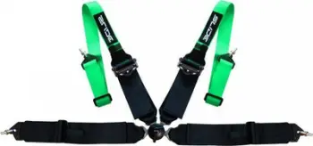 Rrip sigurie sportiv Quick 4P, 2"+3", jeshile e zezë