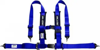 Rrip sigurie sportiv Slide 4p, 2", homologim E4, blu