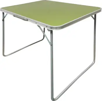 Tavolinë kampingu Enero Camp, palosëse, 80x60x70cm, e gjelbër