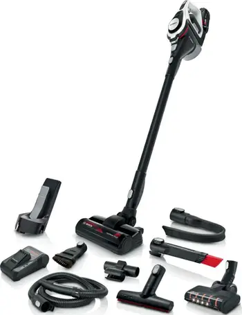 Fshesë me korrent Bosch Serie 8 Unlimited Gen2 BSS825ALL, pa kabllo, vertikale 2 në 1, e zezë
