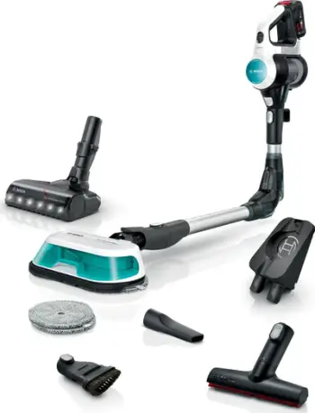Fshesë me korrent Bosch Unlimited 7 BCS71HYG1, 2 në 1, pa kabllo, e bardhë