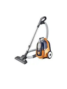 Fshesë me korrent pa qese Heinner HVC-V750OR, 750W, 2.2L, e zezë portokalli